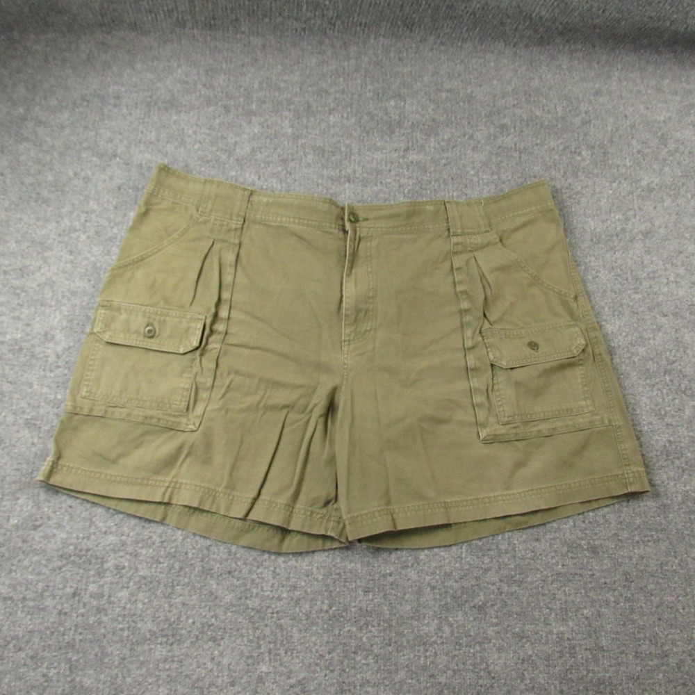 Cabelas Cargo Shorts Mens 48 Grey Blue Green Canvas‎ Big & Tall Outdoor Lot Of 3 - Picture 7 of 16